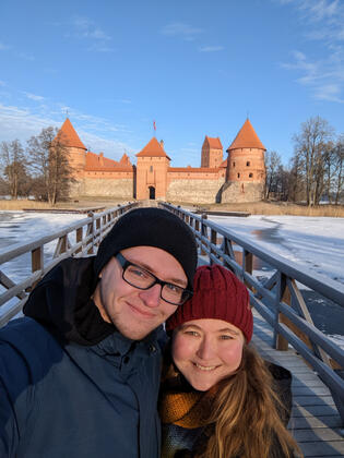 Trakaj. (píše se to Trakai, ale to je dobrý, já to opravím)