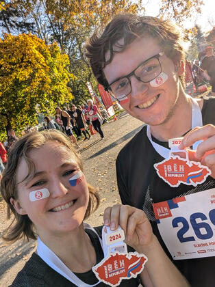 Sokolský běh. Adél si to užila, Martin přežil.